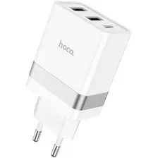 Сетевое зарядное Hoco N21 Pro (белый)