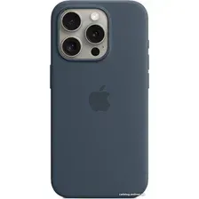 Чехол для телефона Apple MagSafe Silicone Case для iPhone 15 Pro (синий шторм)