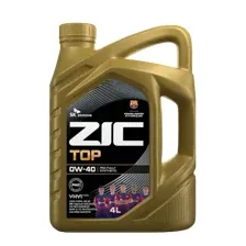 Моторное масло ZIC TOP 0W-40, 4л / 162611