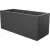 Кашпо Berkano Cubric 120*50 DB (черный гранит)