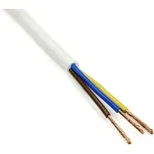 Провод силовой Поиск-1 ПВСн 2х2.5+1х2.5 (20м, белый)
