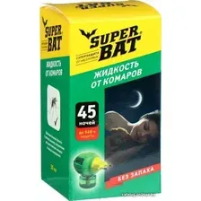 Жидкость для фумигатора Super Bat Super Bat 45 ночей SBAT04530 30 мл