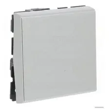Выключатель Legrand Mosaic 79211 (алюминий)