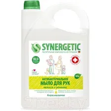 Мыло жидкое Synergetic Мелисса и ромашка чистота и ультразащита 99.9% (3.5л)