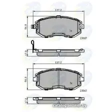 Тормозные колодки Comline CBP31760