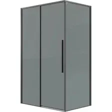Душевой уголок Grossman Galaxy 110x80x195 120.K33.01.1180.42.10 (графит сатин/тонированное стекло)