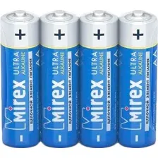 Батарейка Mirex Ultra Alkaline AA 4 шт LR6-S4