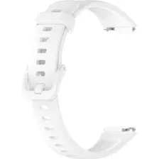 Ремешок Rumi силиконовый для Huawei Band 7 (белый)