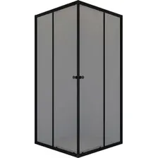Душевой уголок Domani-Spa Shape 2 99 90x90x190 без поддона (графит/тонированное стекло)