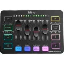 Микшерный пульт FIFINE SC3 (черный)