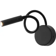Настенный светильник Elektrostandard Bard 40117/LED, черный, a058941