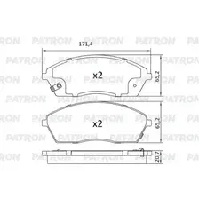 Колодки тормозные дисковые пер. JAC Sunray / Sollers Atlant PATRON PBP311