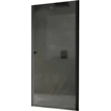 Душевая дверь MaybahGlass 80x198 MGD-807-6 (графитовое матовое стекло/черный)