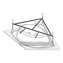 Каркас VagnerPlast VPK143143