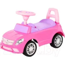 Каталка Полесье SuperCar №3 84491 (розовый)