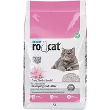 Наполнитель для туалета RoCat W250 Baby Powder 5 л