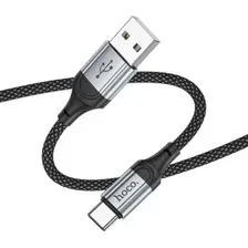 Кабель Hoco X102 USB Type-A - USB Type-C (1 м, черный)