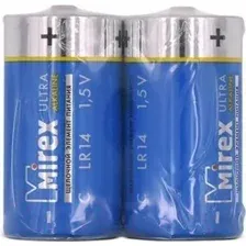Комплект батареек Mirex LR14 C / 23702-LR14-S2 (2шт)