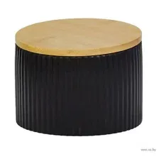 Банка для сыпучих продуктов "Market Union" (400 мл; чёрный)