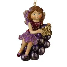 Елочная игрушка Erich Krause Decor. Фея на винограде / 64524