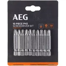 Набор бит AEG Powertools 4932479514 (10 шт)