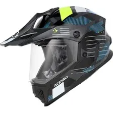 Мотошлем Acerbis Rider Junior 0026031.444.054 (Y/M (51-52), черный/флуоресцентный желтый)
