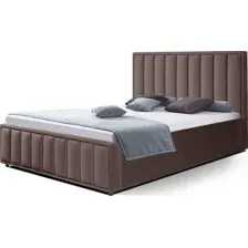Кровать ФорестДекоГрупп Стелла 2 140x200 с ПМ и бельевым ящиком (Veluta Lux 36)