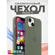 Бампер Bingo Silicone Case для APPLE iPhone 13 Оливковый