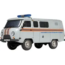 Сборная модель Звезда УАЗ 3909 Аварийно-спасательная служба
