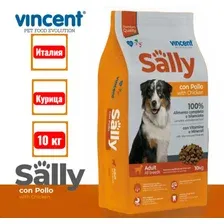 Сухой корм для собак Vincent Adult Pollo с курицей 10 кг