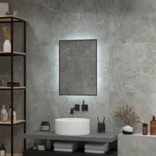 Зеркало Континент Amer Black Led 60x100