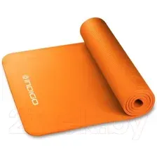Коврик для йоги и фитнеса Indigo Sport NBR IN104 (оранжевый)