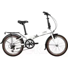 Детский велосипед Novatrack 20 Vortex 20AFV.VORTEX.WT4 (белый)