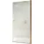 Душевая дверь MaybahGlass 60x198 MGD-797-2 (бесцветное стекло/бронзовый)