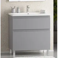 Misty Тумба с умывальником Лаки 80 П-Лак-01080-5012Я+RCW-140380WH