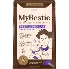 Сухой корм для кошек MyBestie Sterilized (0.4 кг)