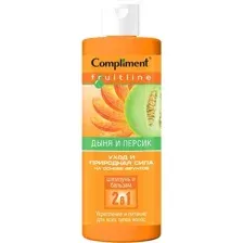 Шампунь для волос Compliment Fruit Line Дыня и персик (400мл)