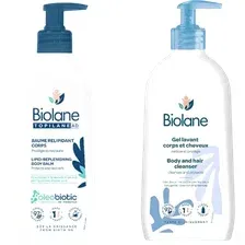 Набор косметики детской Biolane Гель для тела + Бальзам для тела (350мл+350мл)