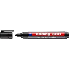 Маркер перманентный Edding 300 e-300-1 (черный)