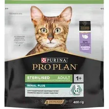 Сухой корм для кошек Pro Plan Sterilised с индейкой (400г)