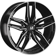 Литой диск LS wheels FlowForming RC54 18x8 5x112мм DIA 66.6мм ET 40мм BKF
