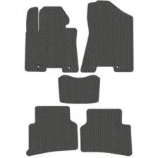 Комплект ковриков для авто Alicosta Hyundai Tucson III (suv / TL) 2015 - 2021 (серый)