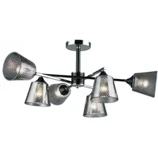 Люстра средней высоты Mirastyle SX-N-4081/6 CH+BK