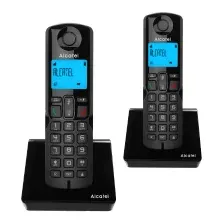 Радиотелефон Alcatel S230 DUO (черный)
