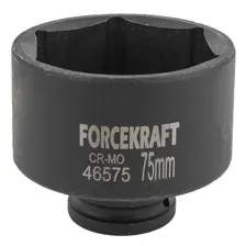 FORCEKRAFT - Торцевая головка, ударная, 3/4, 75мм,6гр. / FK-46575