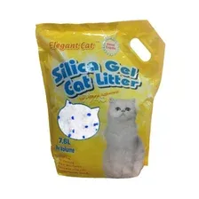 Наполнитель для туалета силикагелевый впитывающий ELEGANT CAT морской бриз 7,6 л, 3 кг (6933846299021)