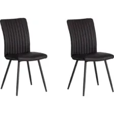 Стул TetChair Monte Carlo Trend (экокожа , черная, 2 шт)