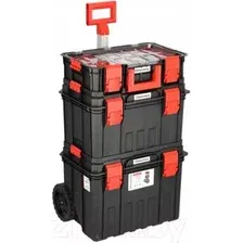Набор ящиков для инструментов Kistenberg Modular Solution Set / KMSS553585B (черный)