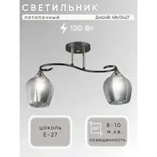 Припотолочная люстра Aitin Pro НПБ 02-2x60-101 N4712/2
