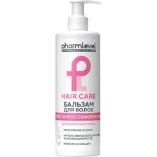 Бальзам для волос Pharmlevel Hair Care Рост и восстановление (400мл)